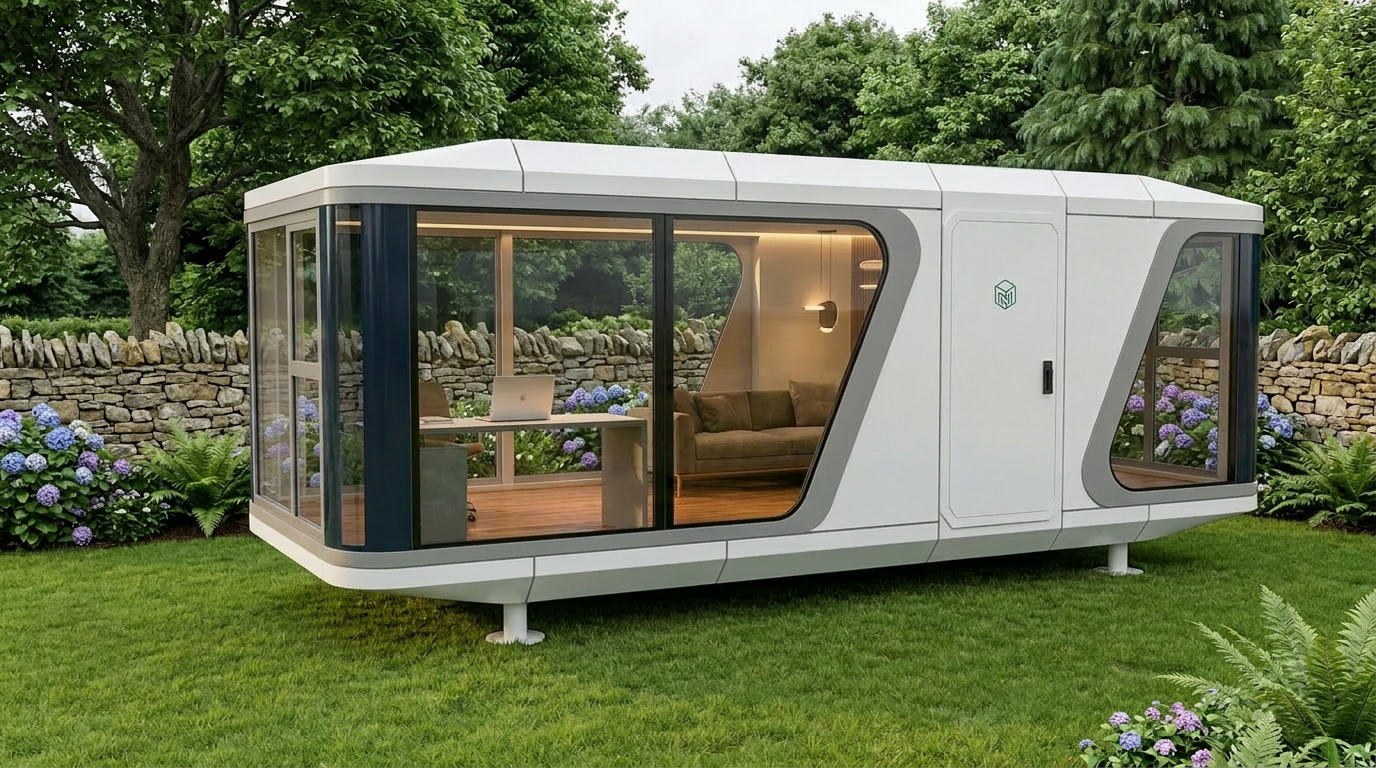 Nua Nest garden living pod